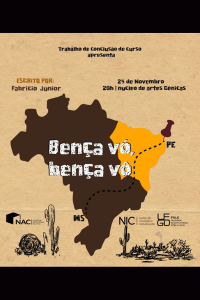 Cartaz  BENÇA VÓ BENÇA VÔ